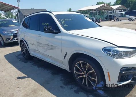 2021 BMW X3 M40I из США, поврежденный, VIN 5UXTY9C04M9F95721
